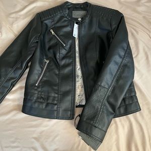 Small/medium faux leather jacket from Cavalini.